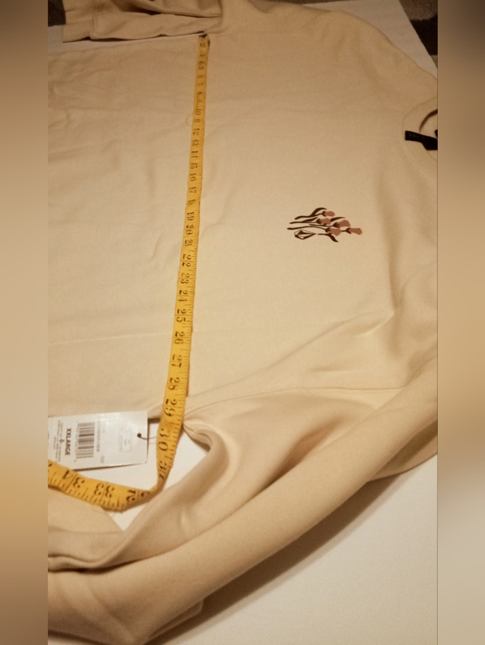 Volcom Cream Crewneck Pullover with Subtle Logo Tag - Picture 8 of 11